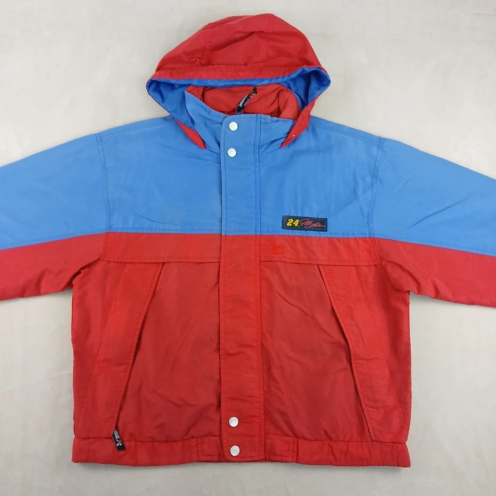 VTG Chase Authentics 24‎ Jeff Gordon Medium Hooded Jacket Nascar 24x25